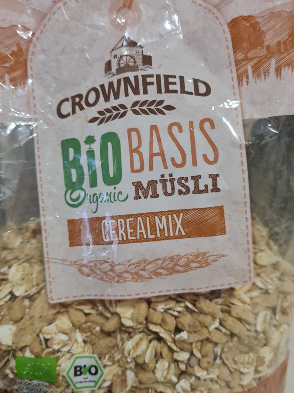 Fotografie - Crownfield Basis Müsli Cereal Mix