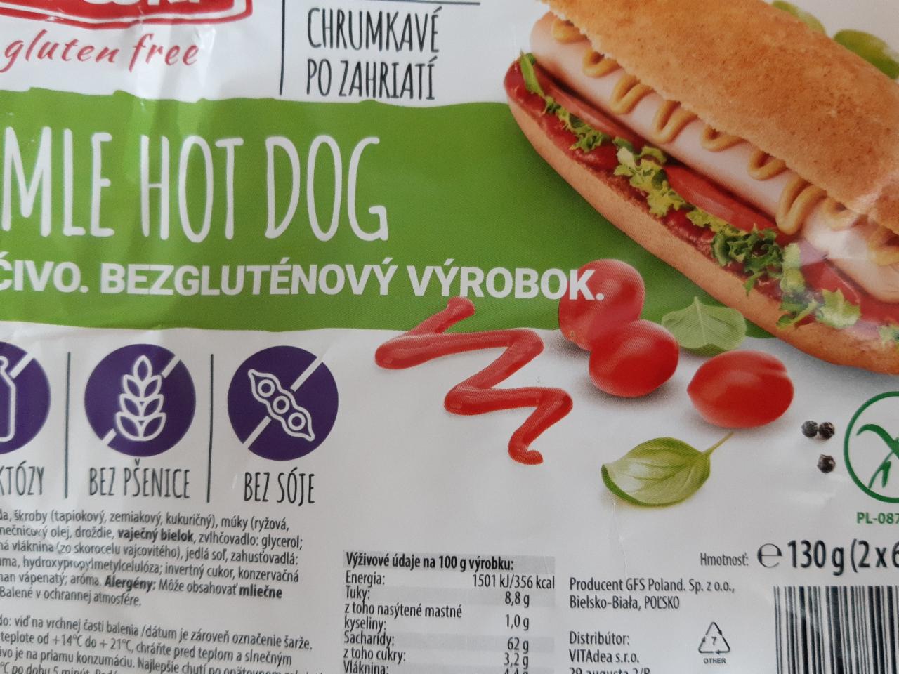 Fotografie - Incola žemle Hot dog