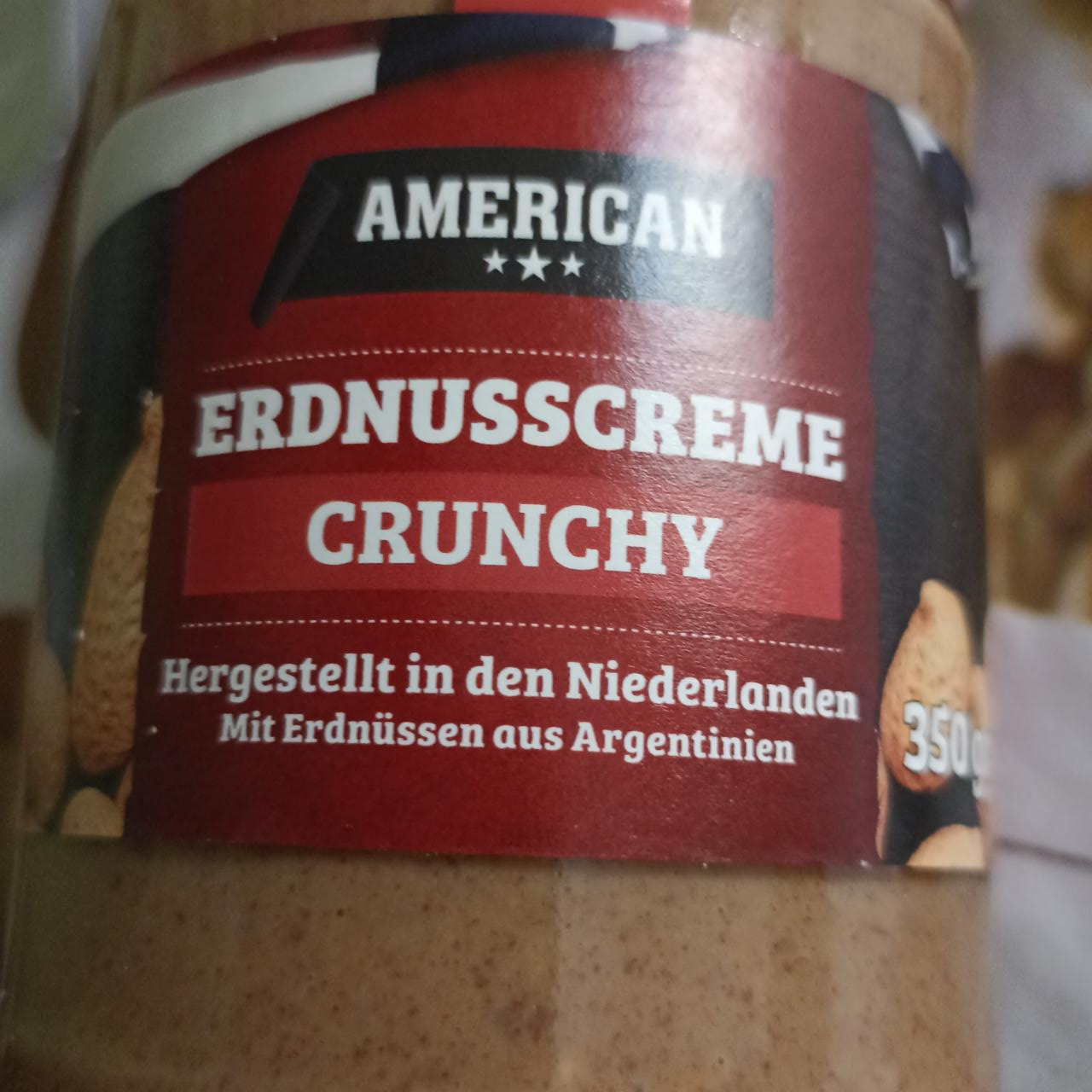 Fotografie - Erdnusscreme Crunchy American