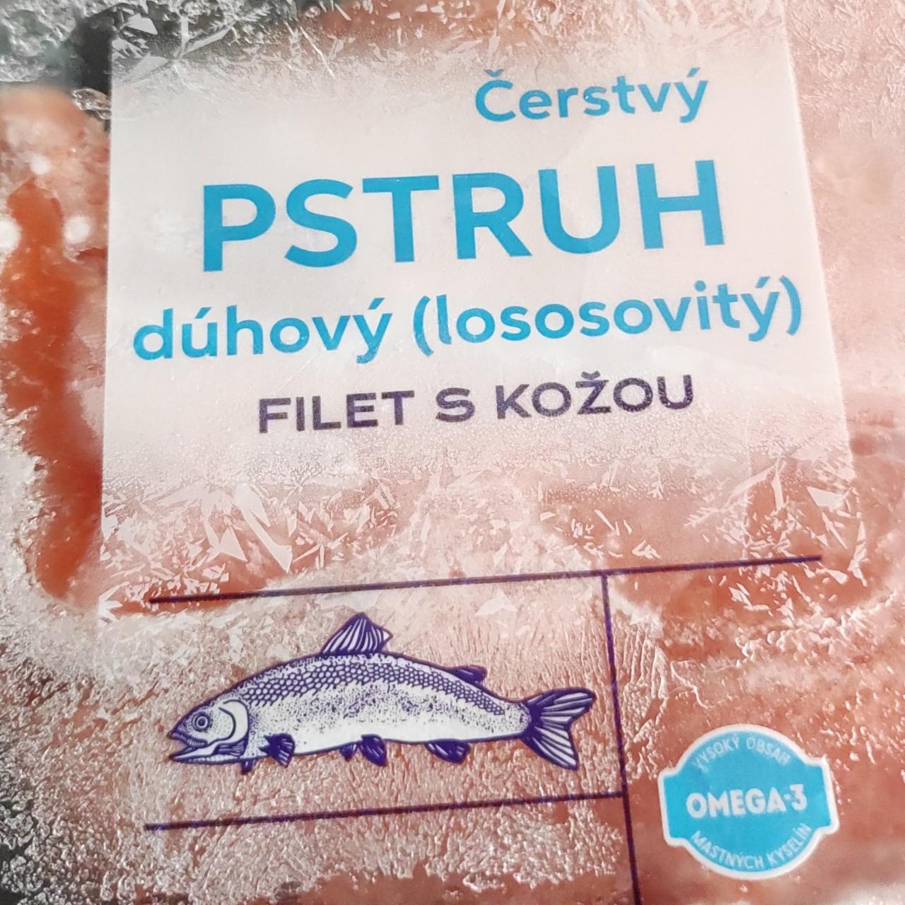 Fotografie - Čerstvý pstruh dúhový (lososovitý) filet s kožou Lidl