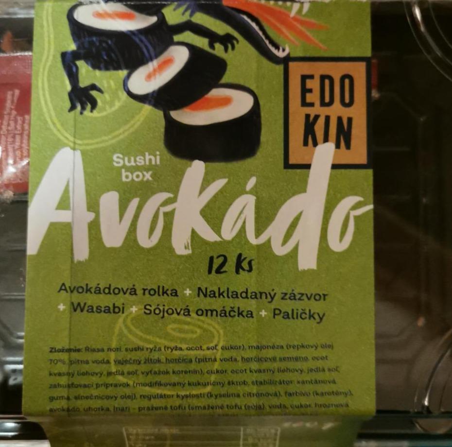 Fotografie - Edo Kin Sushi Box Avokádo