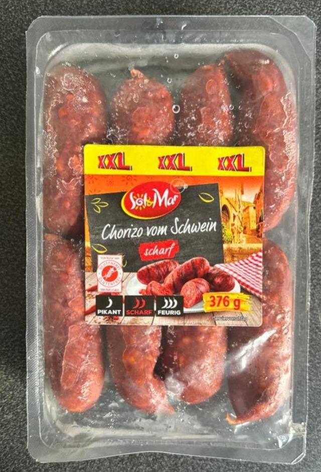 Fotografie - Chorizo vom Schwein scharf Sol&Mar