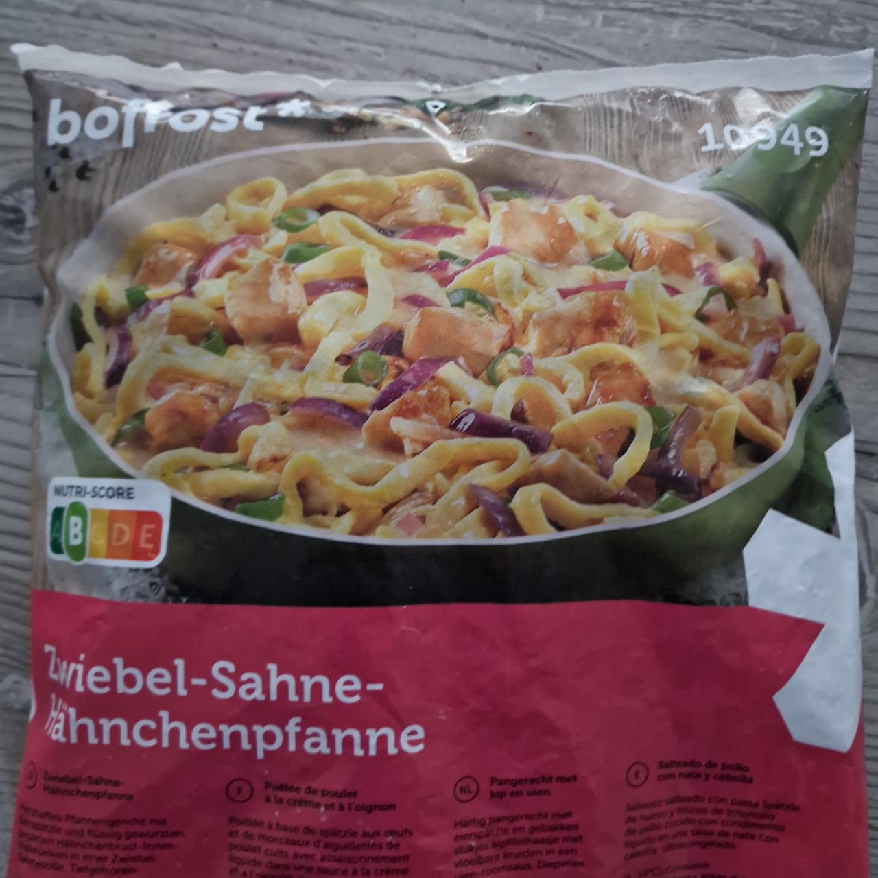 Fotografie - Zwiebel-Sahne-Hähnchenpfanne Bofrost