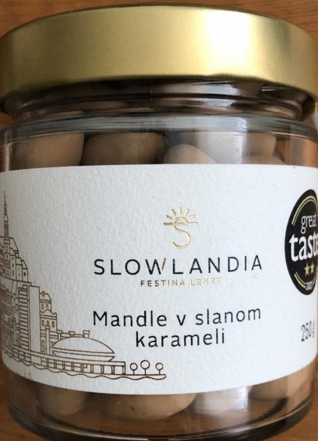 Fotografie - Mandle v slanom karameli Slowlandia