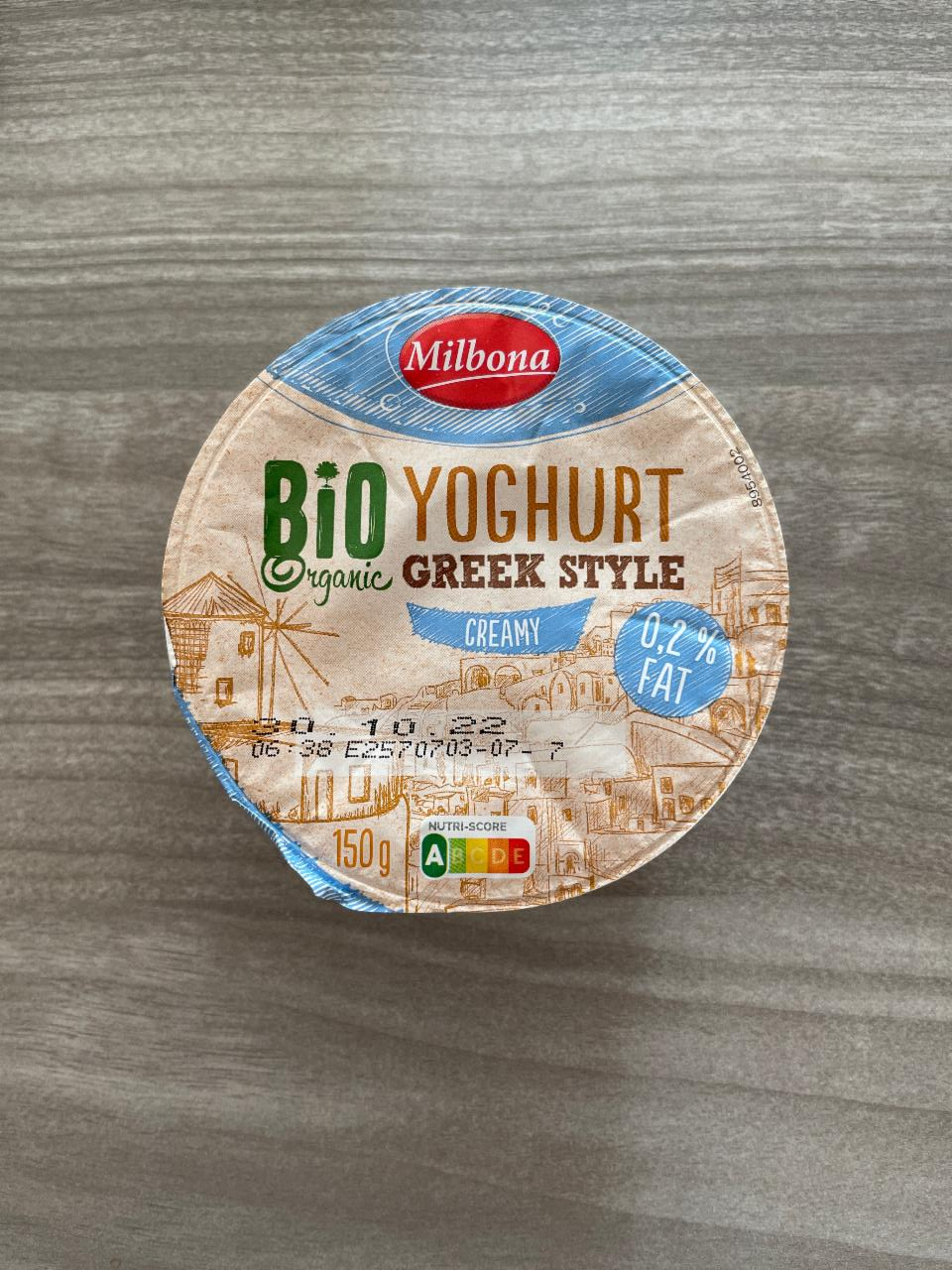 Fotografie - Yoghurt greek style Milbona