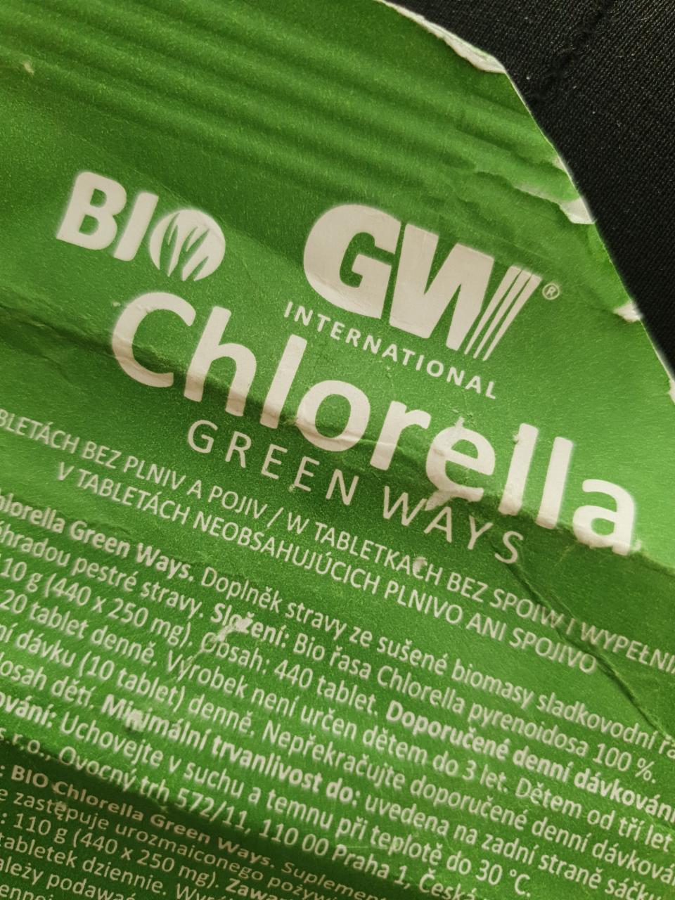 Fotografie - Chlorella tablety Bio Green Way