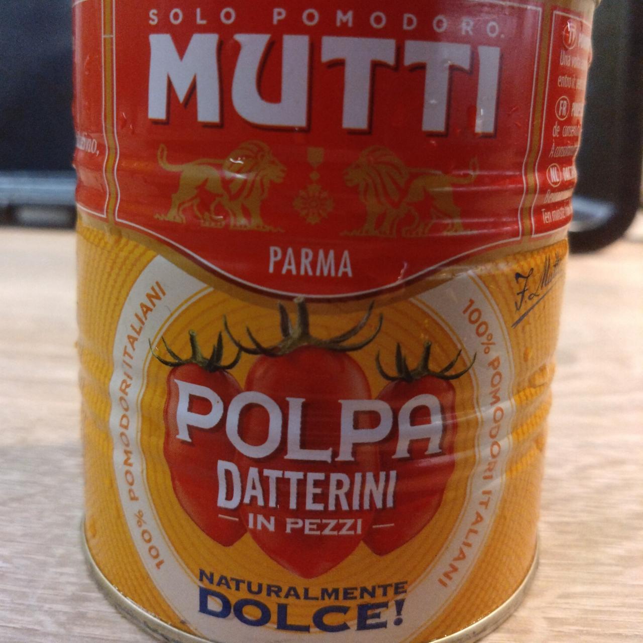 Fotografie - Polpa Datterini in pezzi Mutti