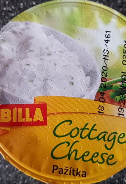 Fotografie - Cottage cheese pažítka Billa tuk 20%