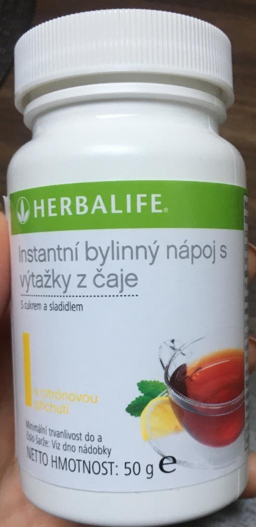 Fotografie - Instantní bylinný nápoj s výtažky z čaje s citrónovou příchutí Herbalife