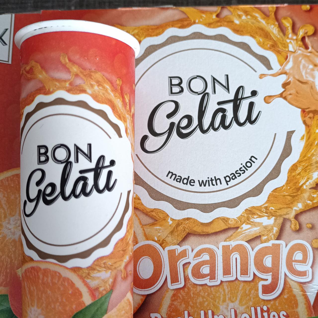 Fotografie - Bon Gelati Orange