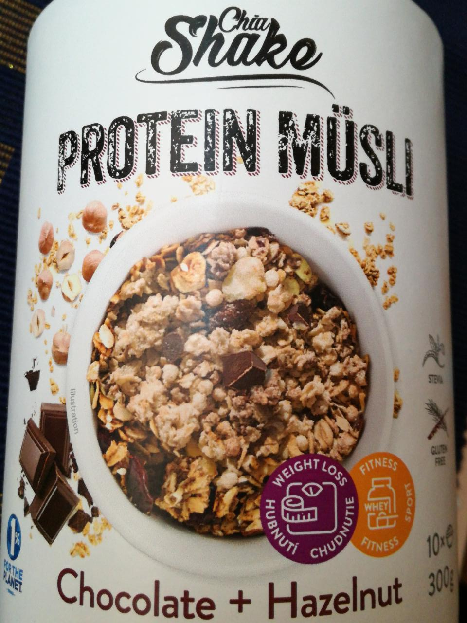 Fotografie - Protein Müsli Chocolate & Hazelnut ChiaShake