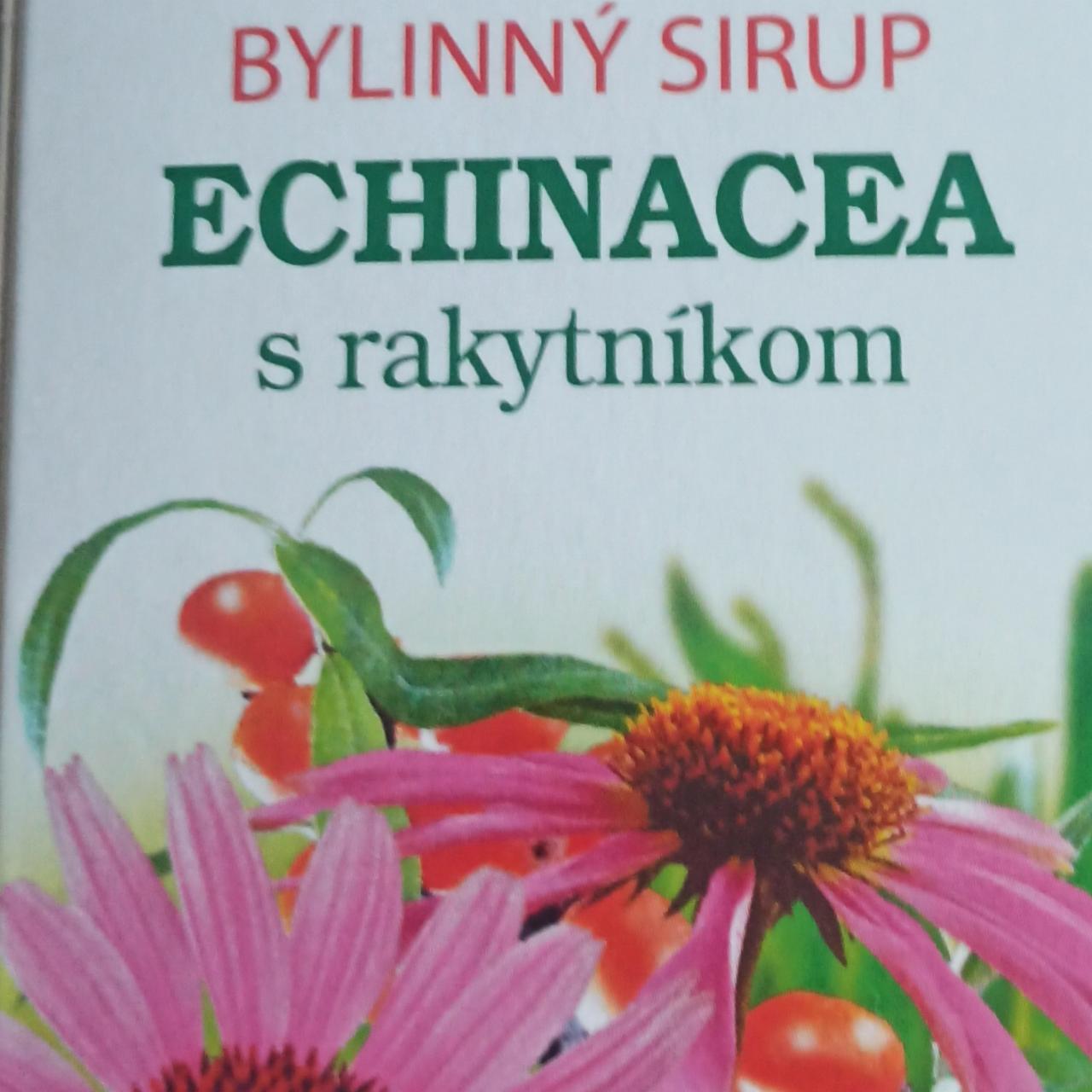 Fotografie - Bylinný sirup Echinacea s rakytníkom Apotheke