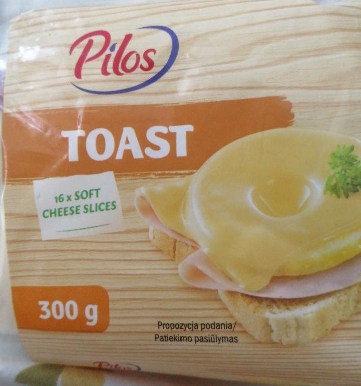 Fotografie - Toast syr plátky Pilos