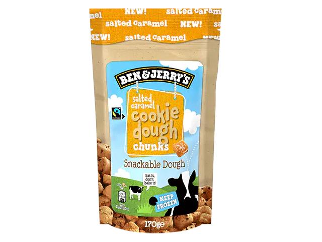 Fotografie - Salted caramel Cookie dough Chunks Ben & Jerry's