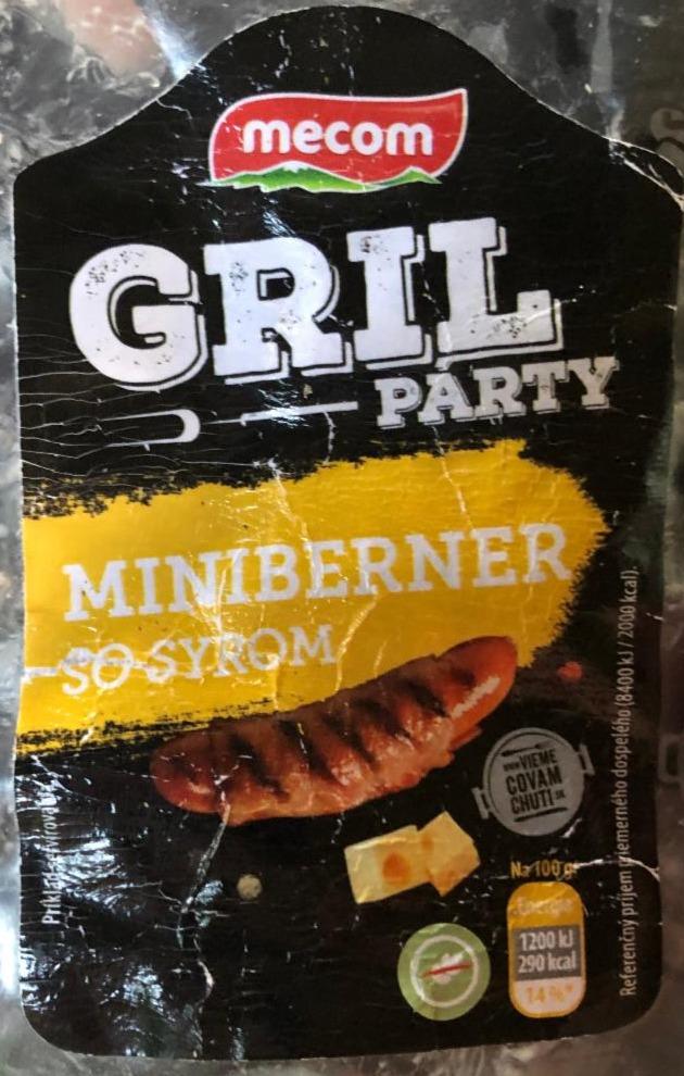 Fotografie - Mecom gril party miniberner so syrom