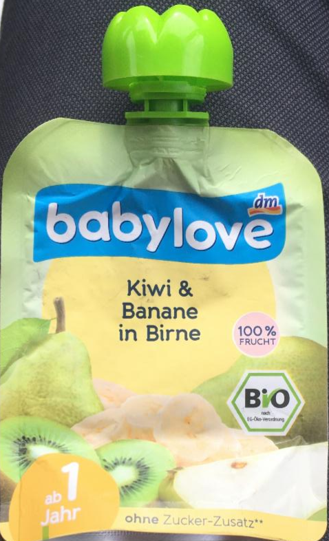 Fotografie - Babylove Kiwi&Banane in Birne