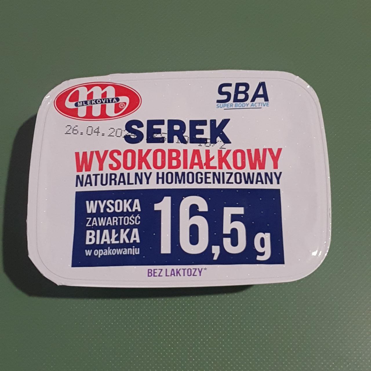 Fotografie - Serek wysokobiałkowy Mlekovita