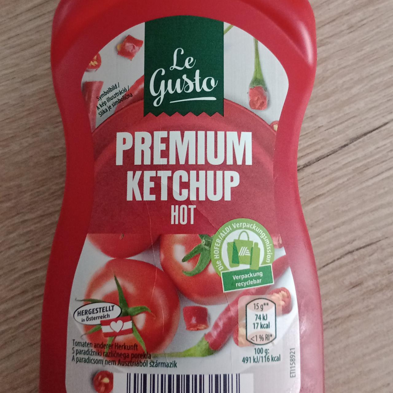 Fotografie - Premium Ketchup Hot Le Gusto