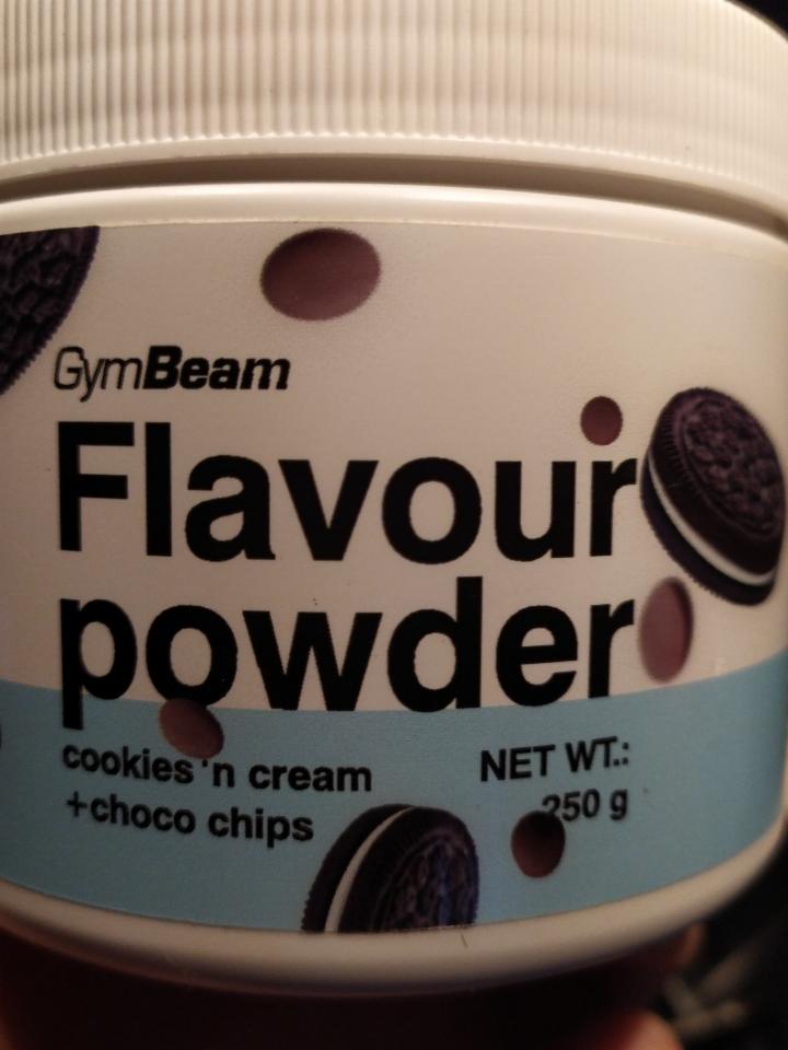Fotografie - GymBeam flavour Powder cookies