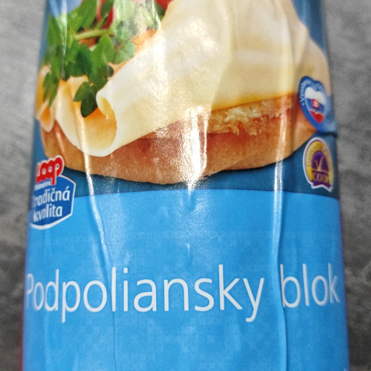 Fotografie - Podpoliansky blok Coop Jednota Tradičná kvalita