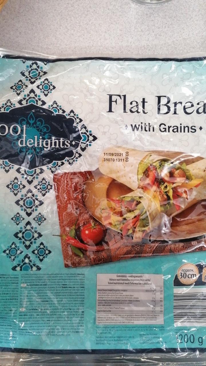 Fotografie - Flat Bread with Grains