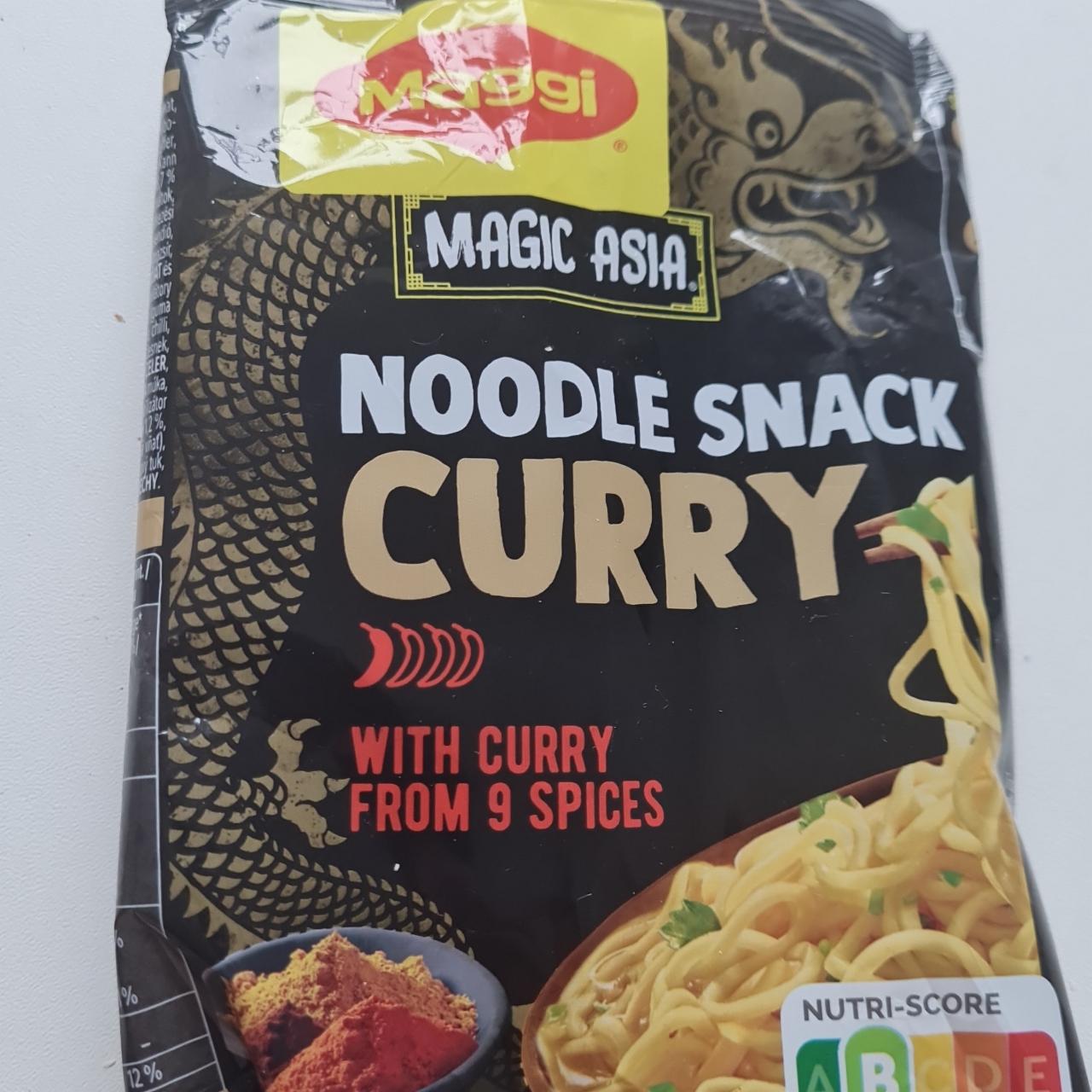 Fotografie - Magic Asia Noodle snack curry Maggi