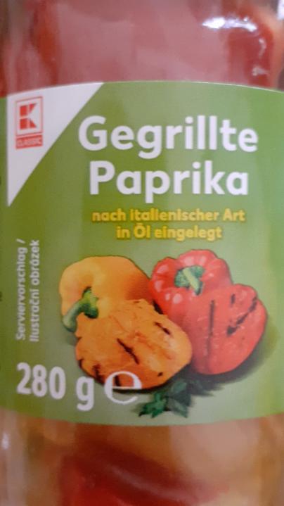 Fotografie - Gegrillte Paprika K-Classic