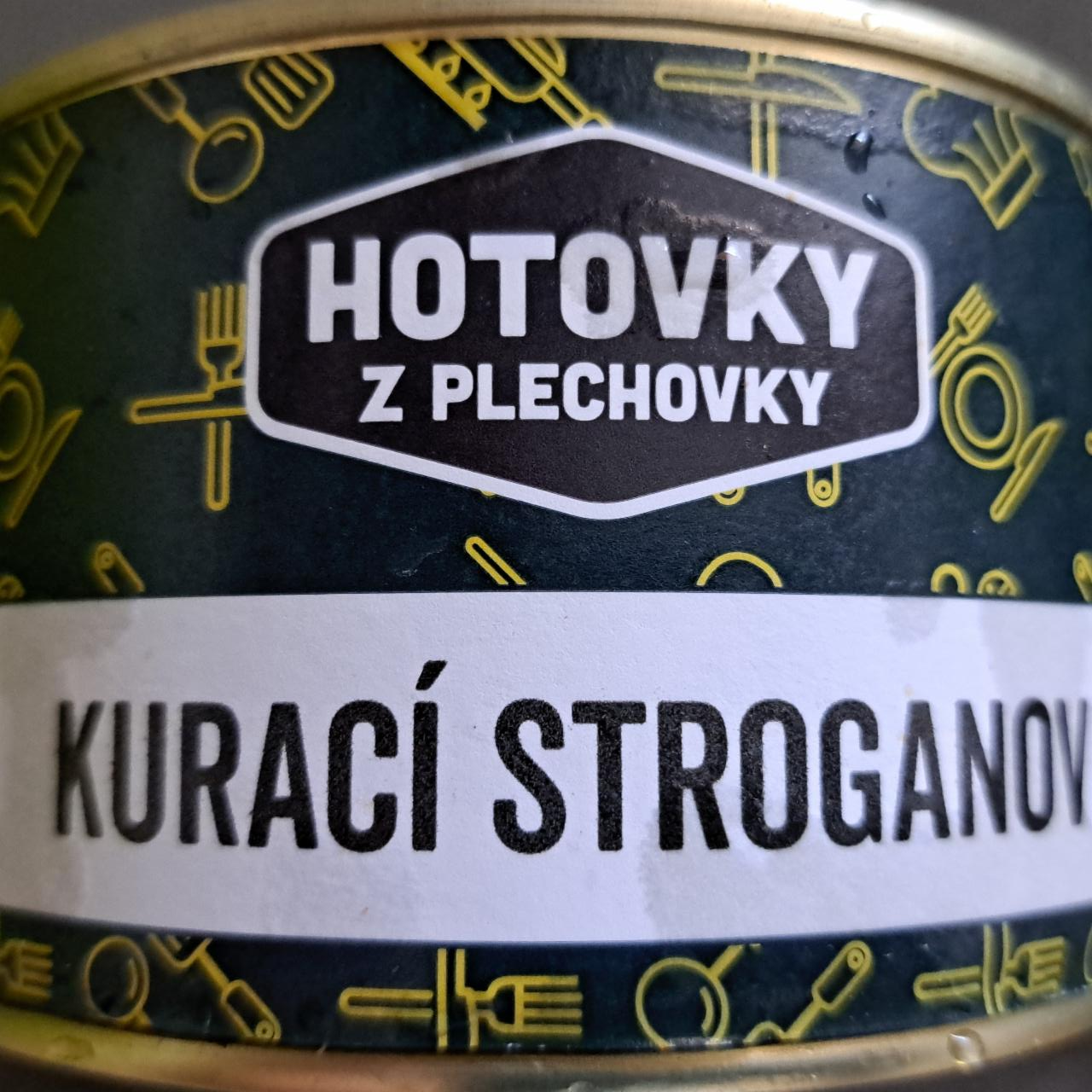 Fotografie - Kurací Stroganov Hotovky z plechovky