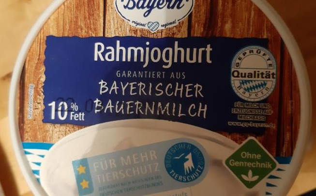 Fotografie - Rahmjogurt Bayern