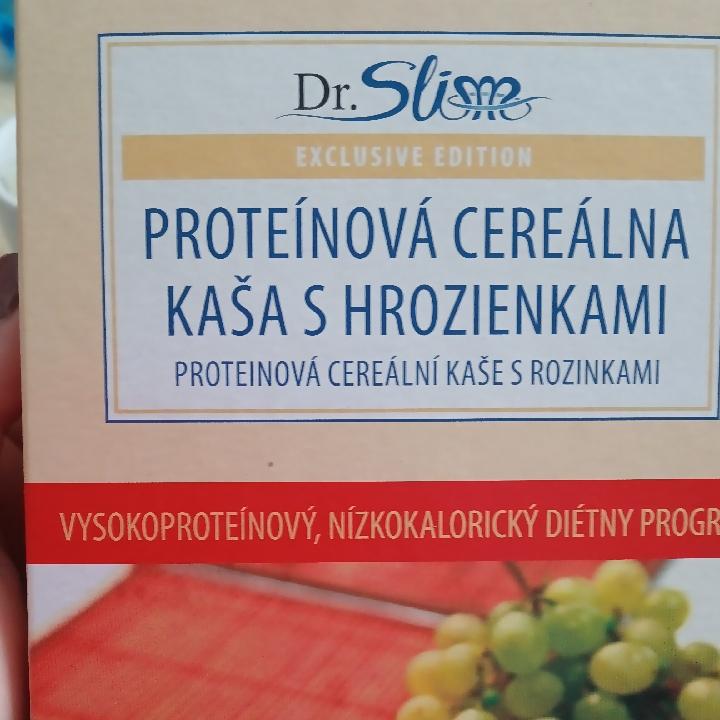 Fotografie - Proteínová cereálna kaša s hrozienkami Dr.Slim