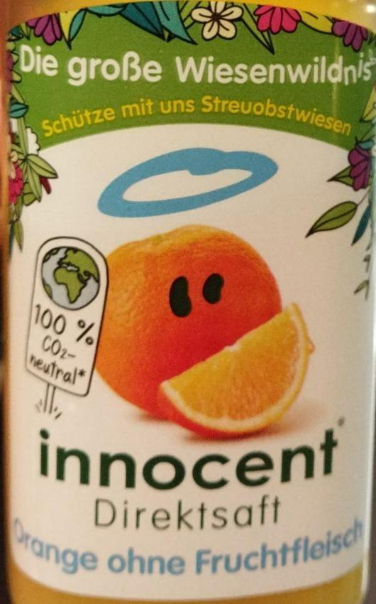 Fotografie - direktsaft orange Innocent