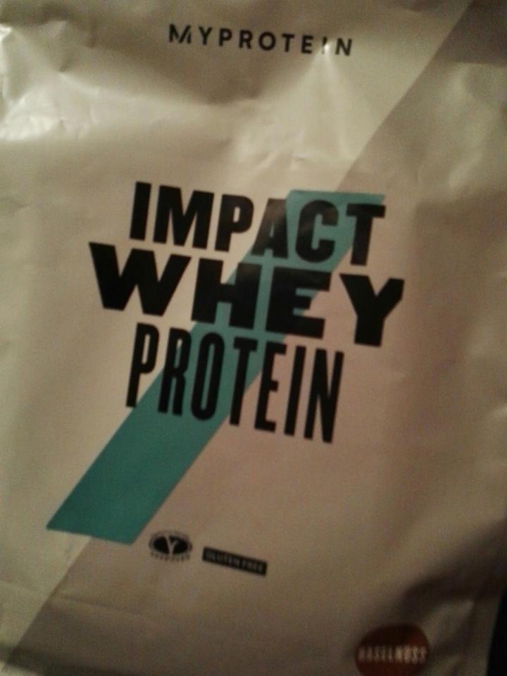 Fotografie - myprotein impact whey protein hazelnut