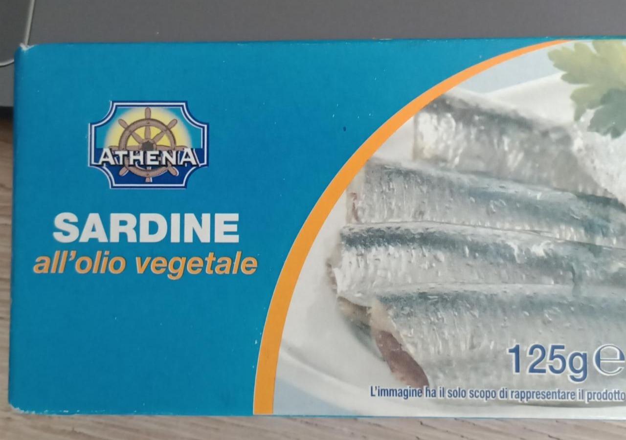 Fotografie - Sardine all'olio vegetale Athena