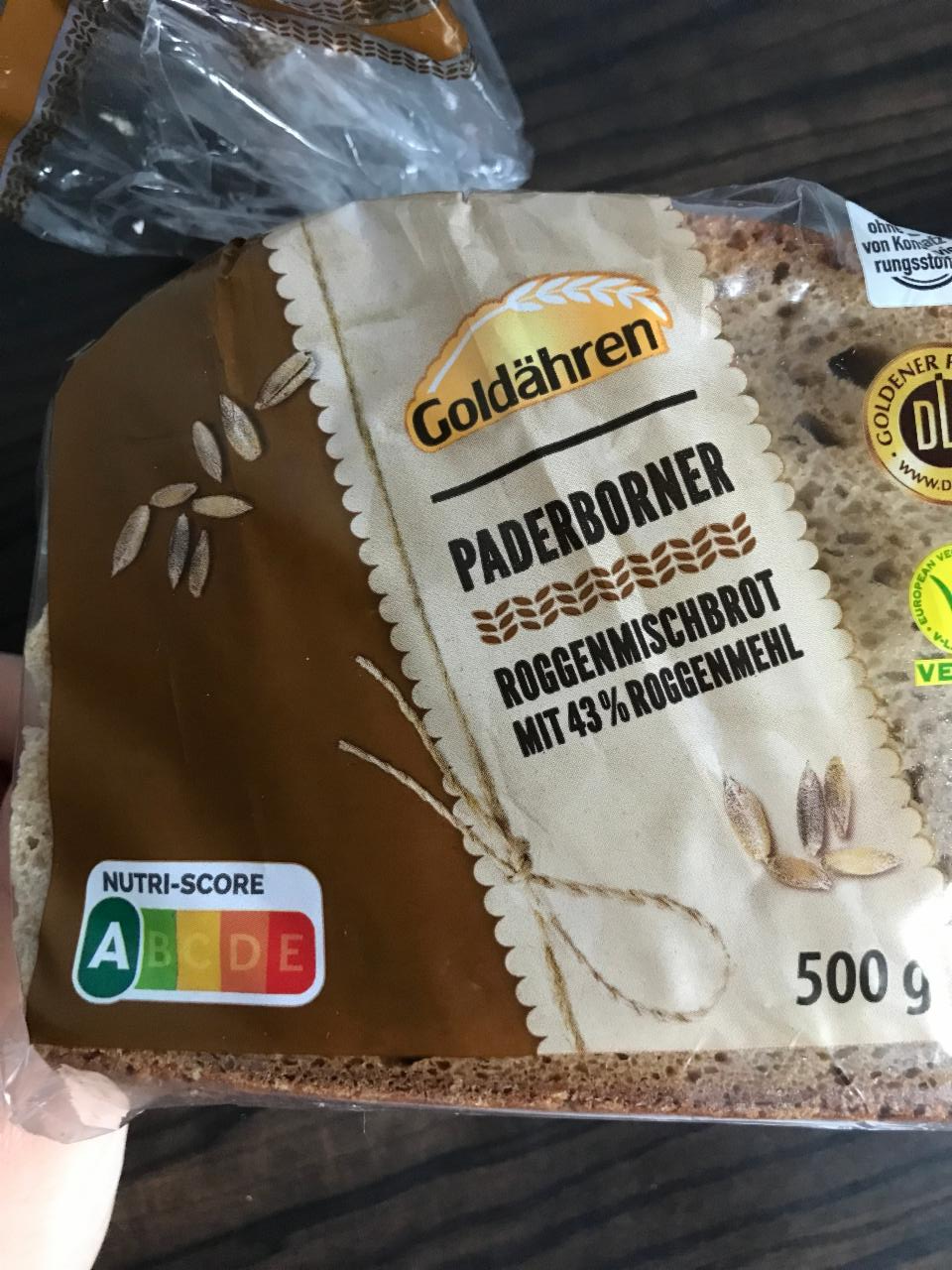 Fotografie - Paderborner Roggenmischbrot mit 43% roggenmehl Goldähren