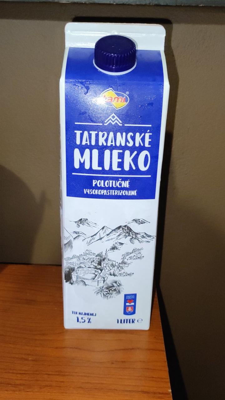 Fotografie - Tami Tatranské mlieko polotučné vysokopasterizované