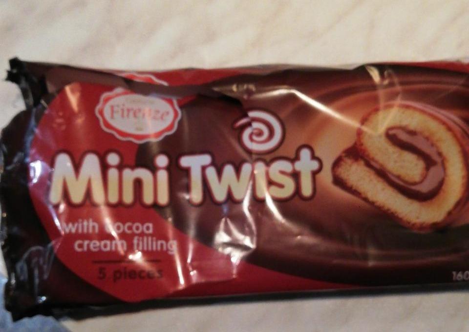 Fotografie - Mini Twist with cocoa cream filling Firenze