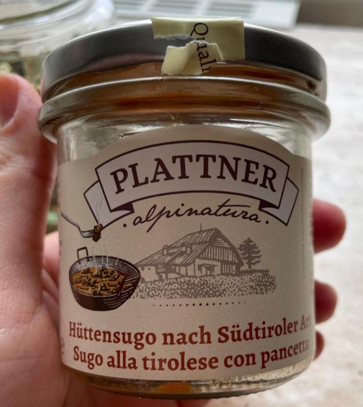 Fotografie - Sugo alla tirolese con pancetta Plattner