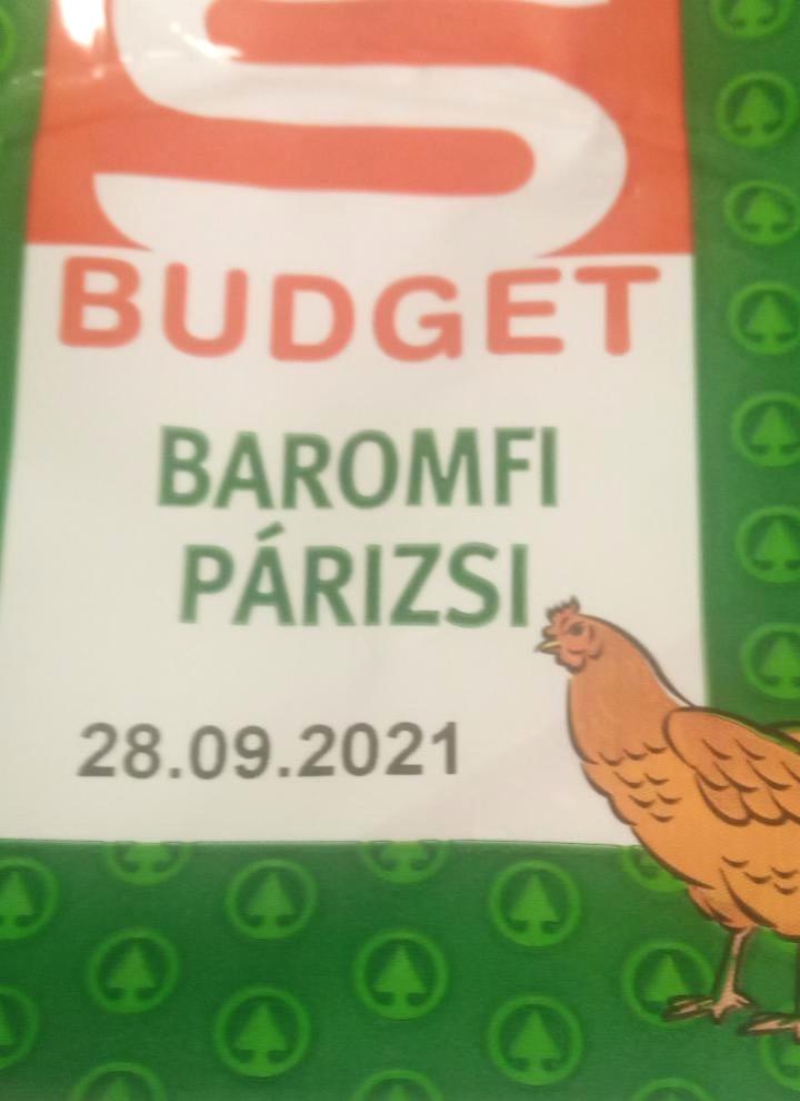 Fotografie - Baromfi párizsi S Budget
