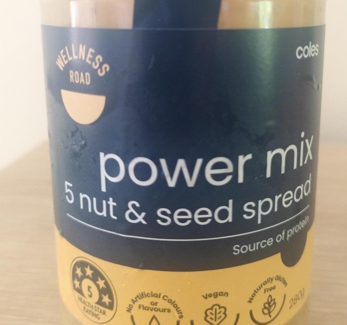 Fotografie - Power mix 5 nut & seed spread Coles