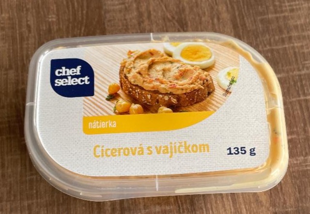 Fotografie - Nátierka Cícerová s vajíčkom Chef Select