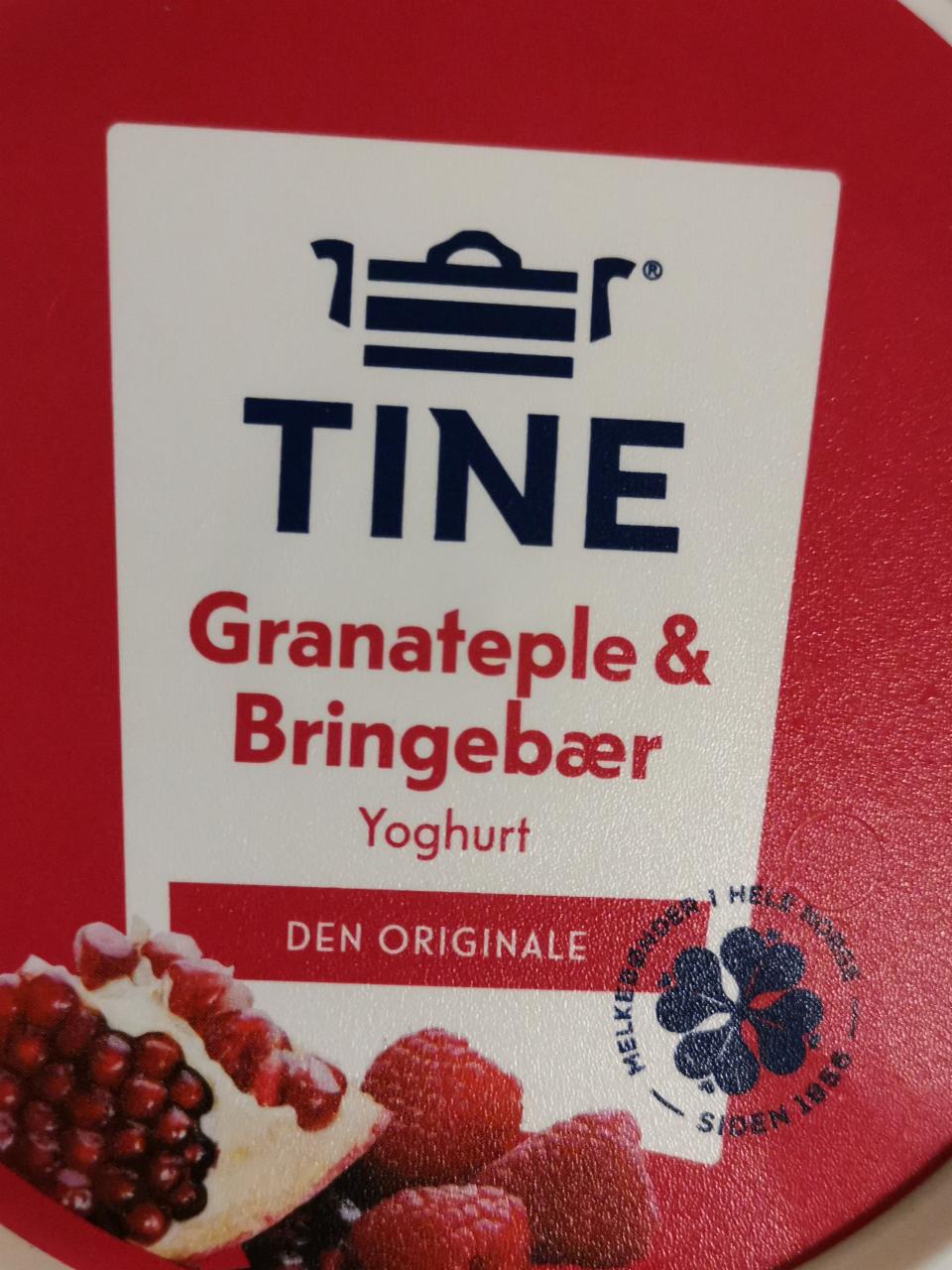 Fotografie - Tine Granateple & Bringebear Yoghurt