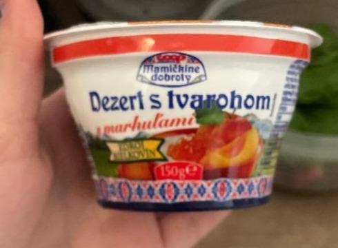 Fotografie - Dezert s tvarohom s marhuľami Coop Jednota Mamičkine dobroty