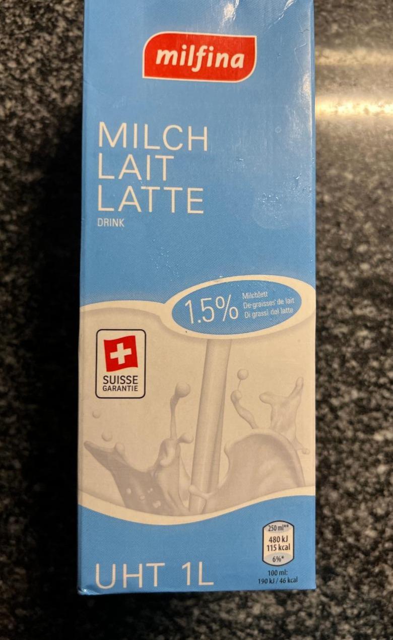 Fotografie - Milch 1.5% Milfina