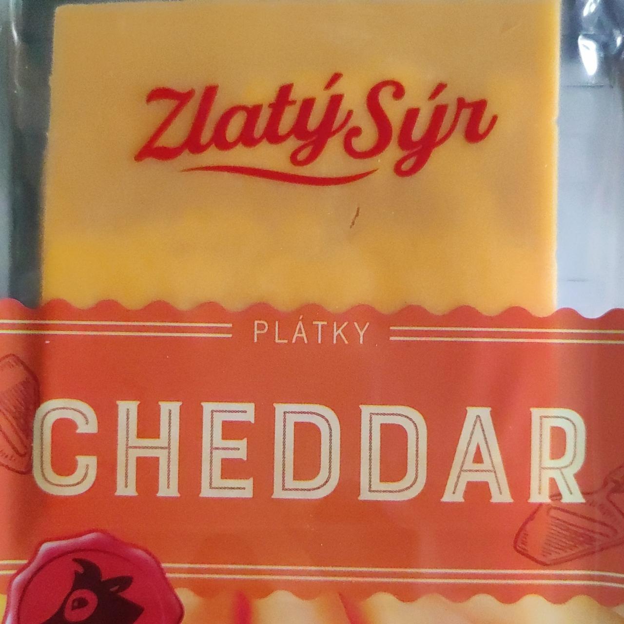 Fotografie - Chedar plátky Zlatý syr