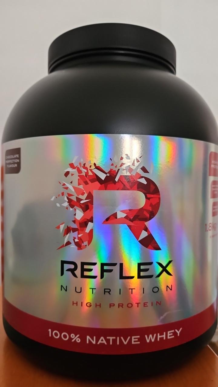 Fotografie - high protein 100% native whey chocolate perfection Reflex Nutrition