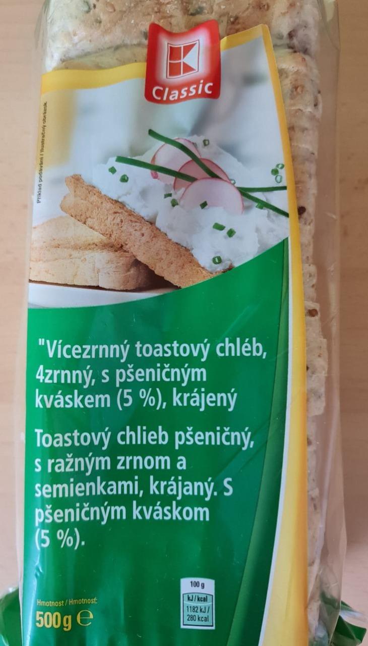 Fotografie - viaczrnný toastový chlieb K-Classic