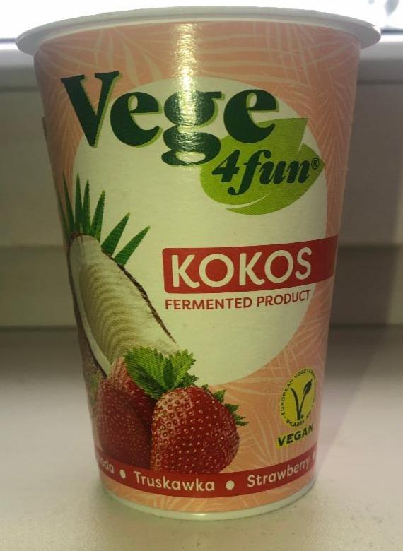 Fotografie - Vege 4fun Kokos Jahoda