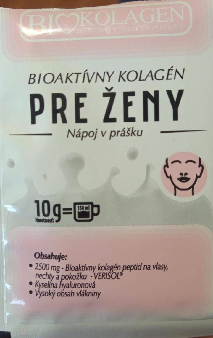 Fotografie - bioaktivny kolagén pre ženy