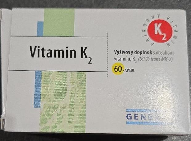 Fotografie - Vitamin K2 Generica