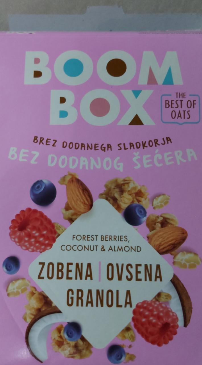 Fotografie - Boom Box Granola